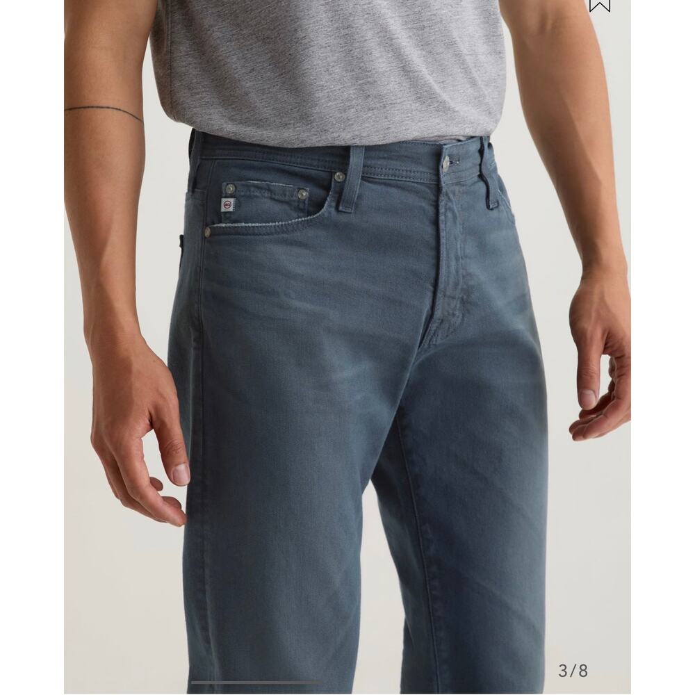 AG Adriano Goldschmied Tellis Modern Slim Jeans AG-ED Denim Men’s Size 35x31 - Picture 8 of 11